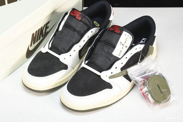 Olive Travis Low OG Scott Retro Jordan 1 SP 0322